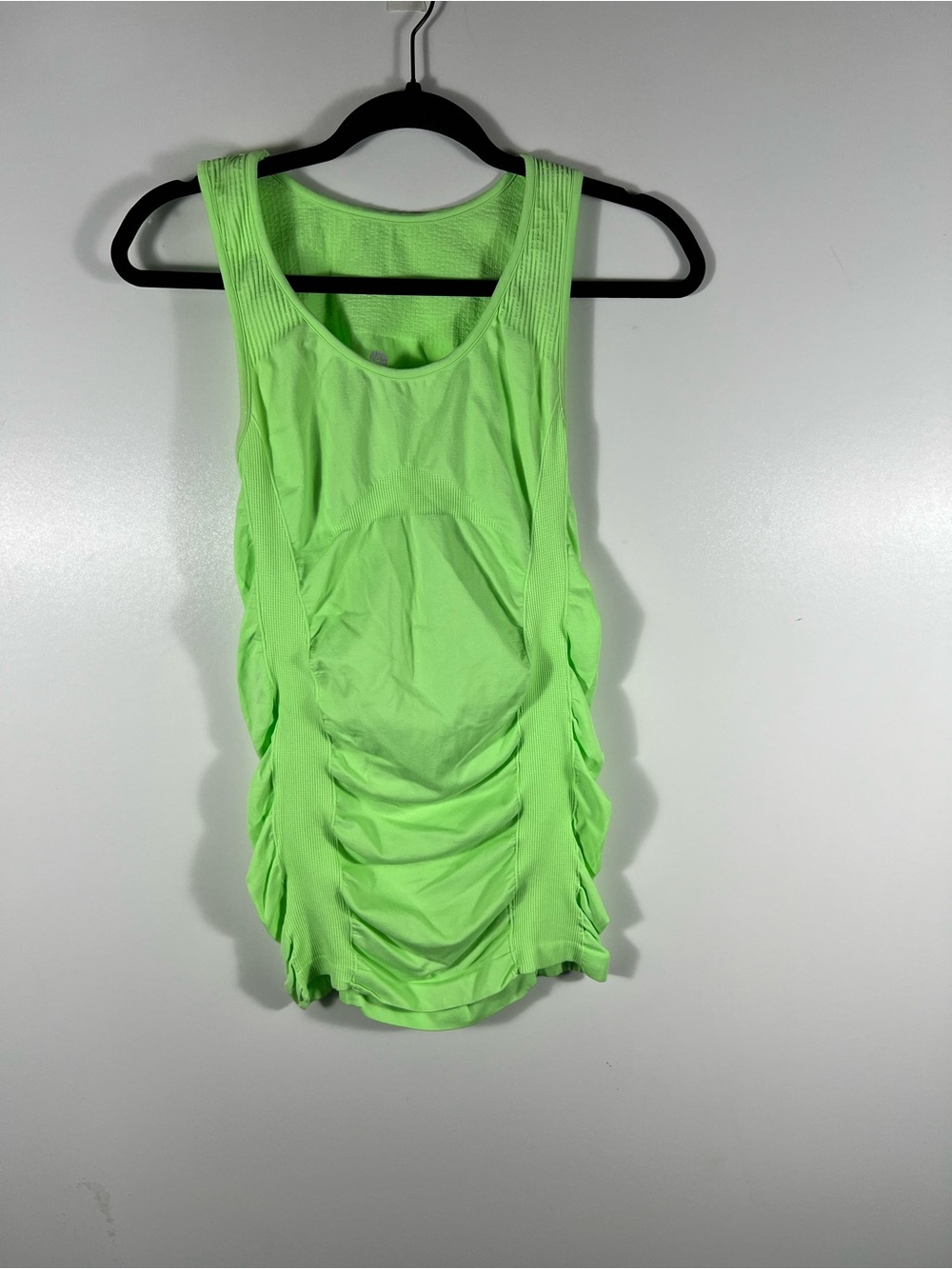 90 Degree by Reflex Ruched Racer Tank Sz S/M - Picture 3 of 9
